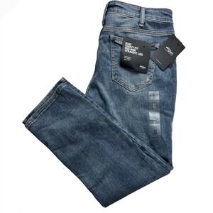 Silver Jeans Co Suki Curvy Fit Mid Rise Straight Leg Indigo W32 L29